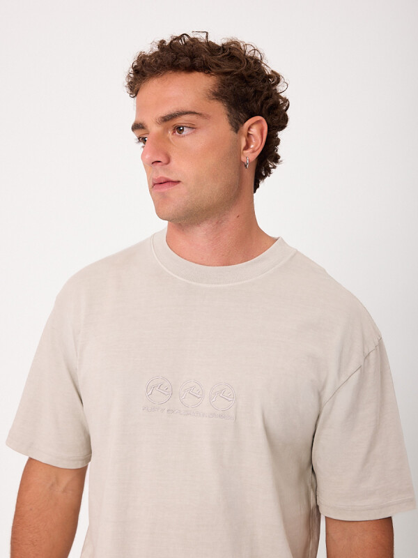 T-SHIRT CASETTE RUSTY Verde Oxido