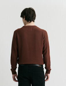 470982 SWEATER HARRY Ladrillo