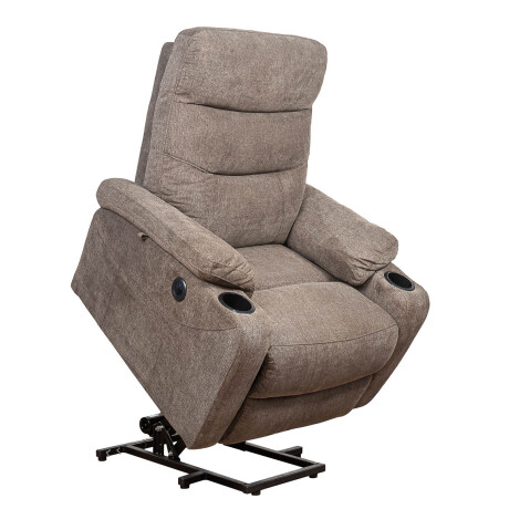 SOFÁ RECLINABLE MULTIFUNCIÓN 1 CUERPO TELA NATURAL-BEIGE ATIKA BEIGE
