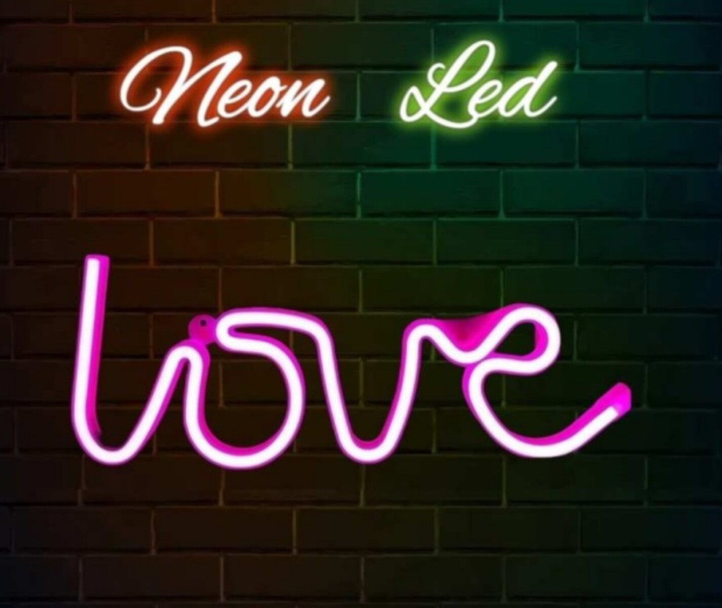Cartel Neón led- Love - 001 