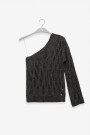 LARA KNIT TOP Black