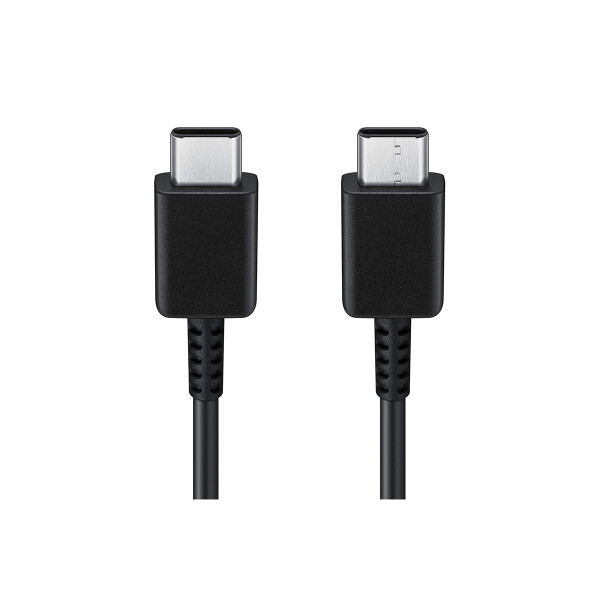 Cable original Samsung Tipo-C a Tipo-C 1.8 metros color negro Cable Original Samsung Tipo-c A Tipo-c 1.8 Metros Color Negro