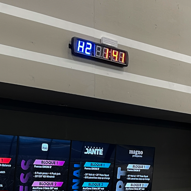 Reloj Temporizador De Gimnasio Reloj Temporizador De Gimnasio