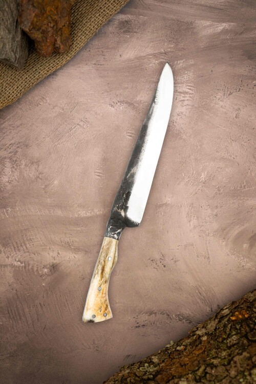 Cuchillo forjado, Cabo D'Avila de hueso Cuchillo forjado, Cabo D'Avila de hueso