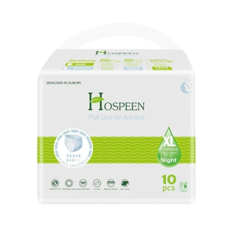 Pañales para Adultos Hospeen Pull Up X10 Xl 001