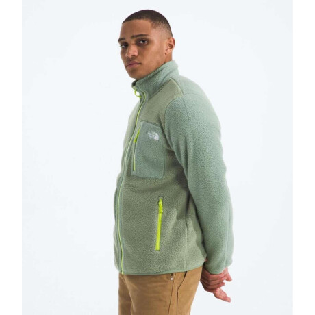 Campera Polar Yumiori Full-Zip Bark Mist/Slate Moss/Fi