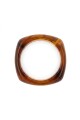 Pulsera acrilico chocolate