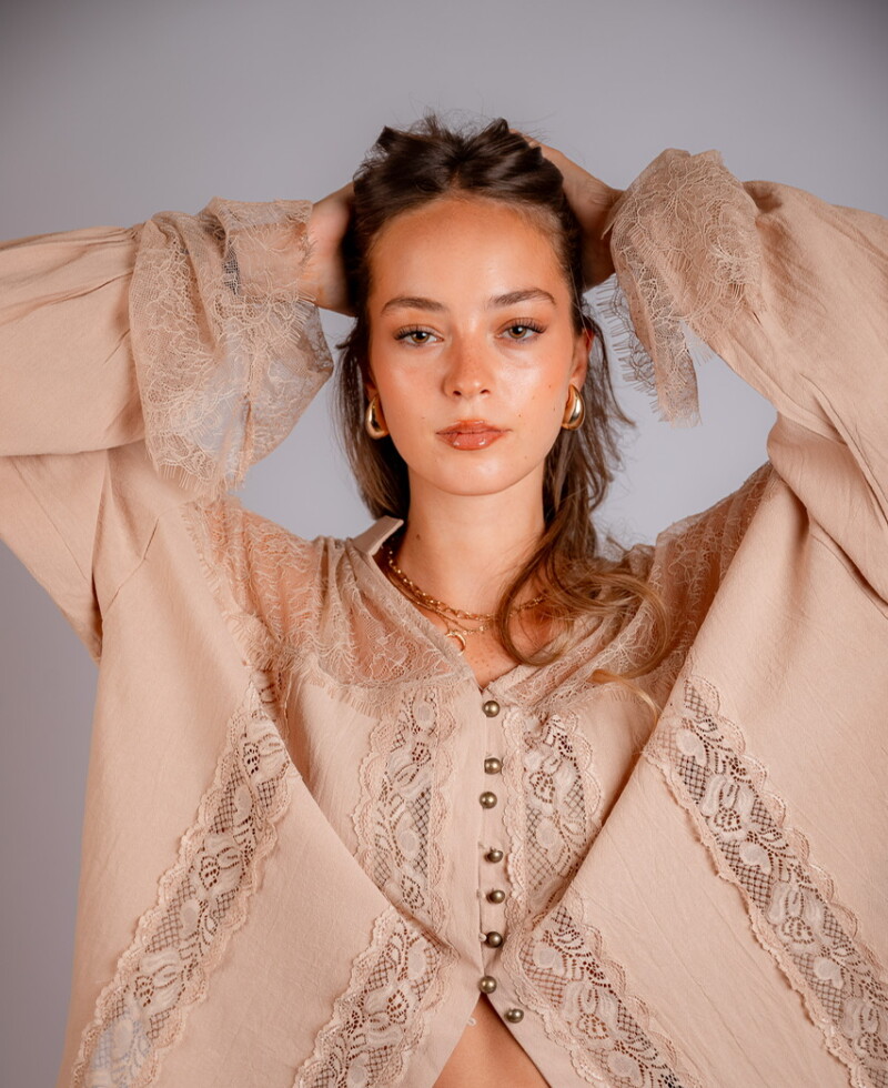Camisa Viena (PRE VENTA) beige
