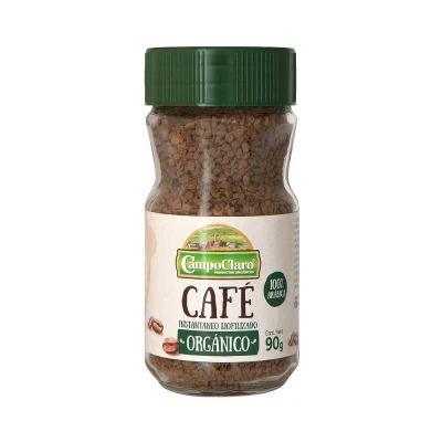 Café Instantaneo Orgánico Campo Claro 90g Cafe Campo Claro Organico 90g