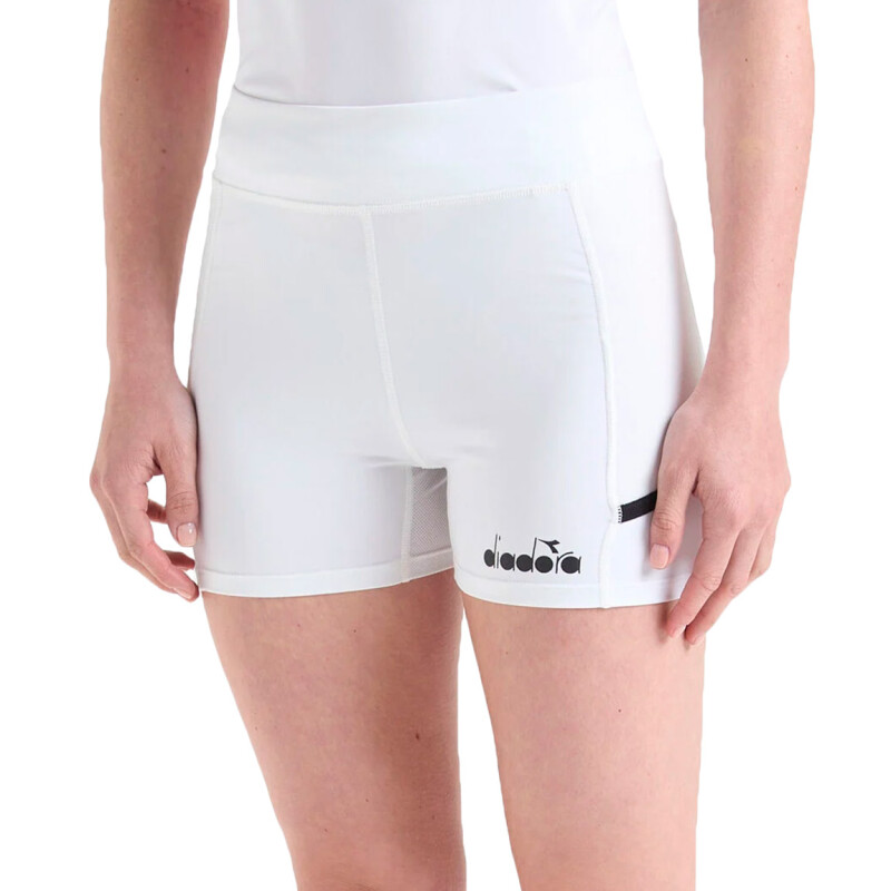 Diadora L. Short Tights Pocket Blanco