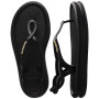 Sandalias Havaianas Luna Puffed Mujer Negro