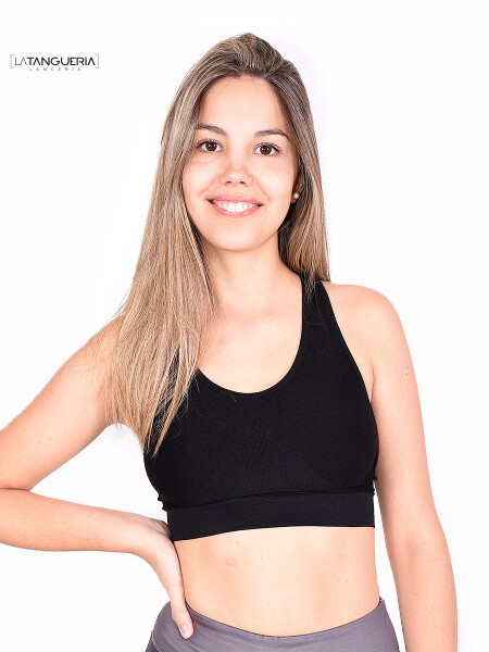 TOP BASIC YOGA NEGRO