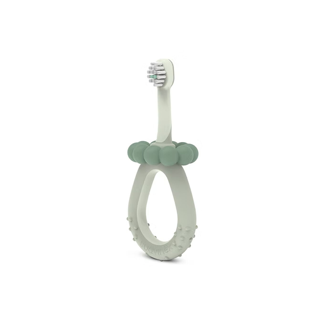 Cepillo de dientes de aprendizaje Baby 0-2 años Suavinex - Verde 