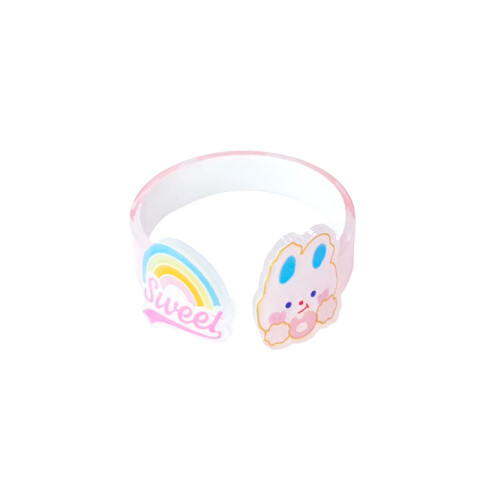 Brazalete acrílico con diseño infantil Brazalete Acrílico Con Diseño Infantil