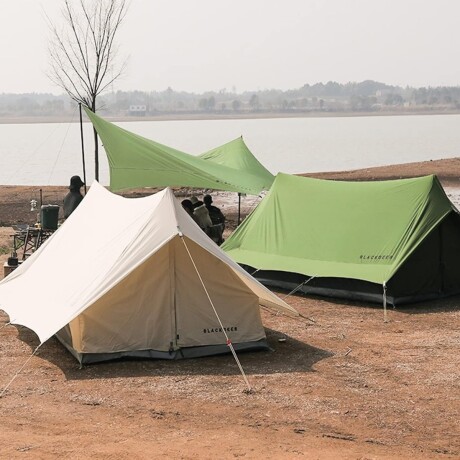 Carpa canadiense Nest para 4 personas - Blackdeer Caqui