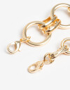 Pulseras Flexibles Sets Metal Pulseras Flexibles Sets Cadena De Metal - Dorado