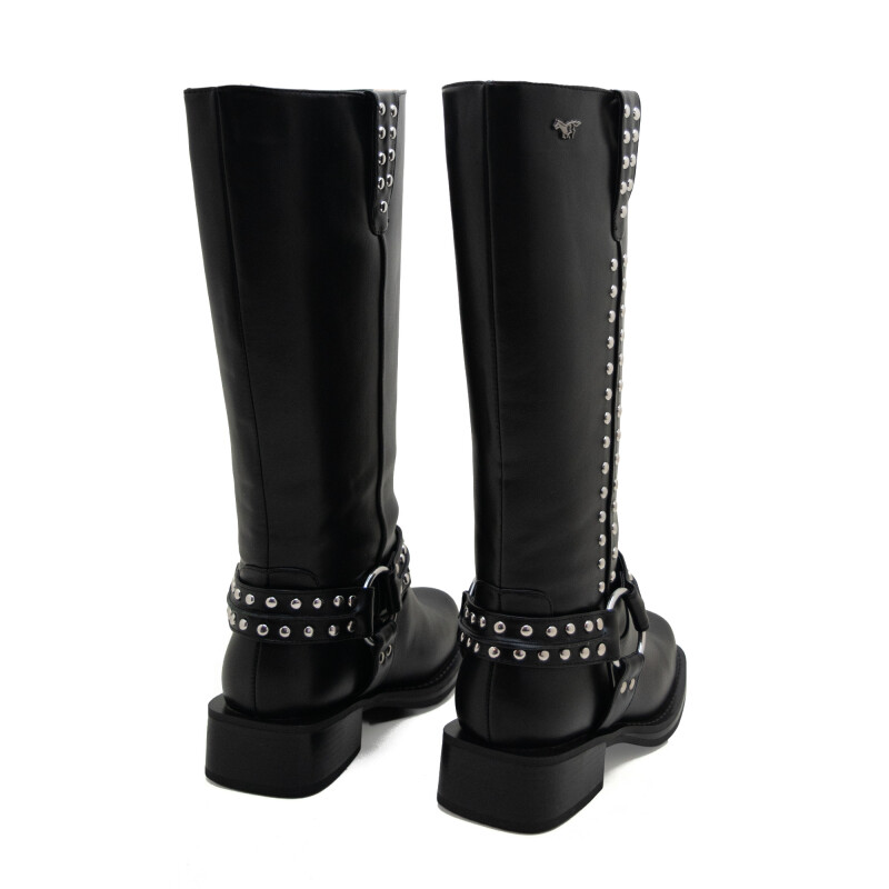 Botas Country caña alta de Mujer - JY3107-7337 Negro
