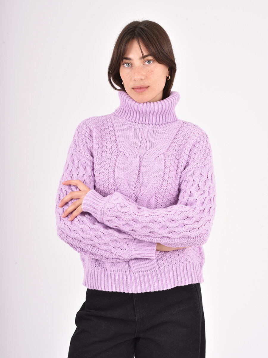 POLERA ABRIL - LILA (V) 