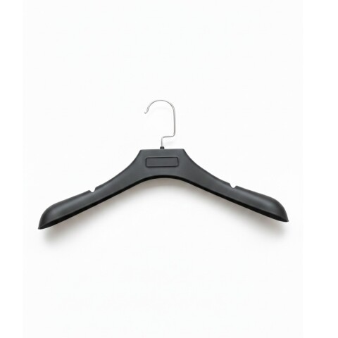 PERCHA PLAST NEGRA 37X14CM Unica