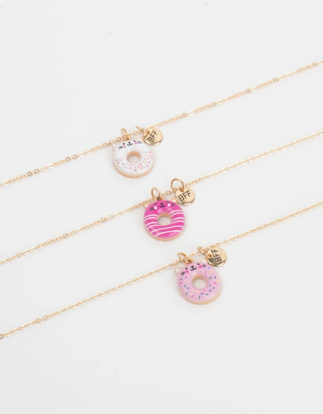 Collares para compartir Esmaltado Collares Para Compartir - Dorado