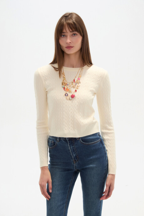 Sweater Barbi Crudo / Natural