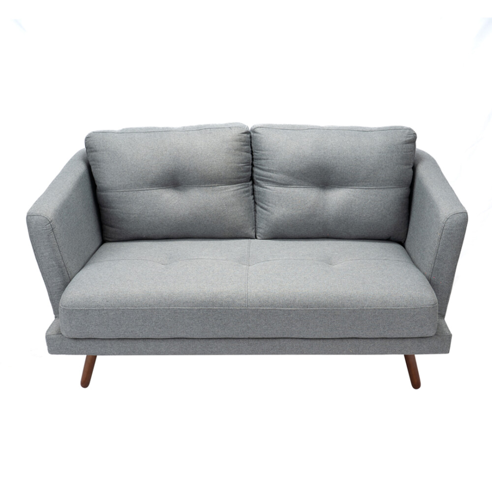Sillón Sofá Triunfo 2 Cuerpos Gris