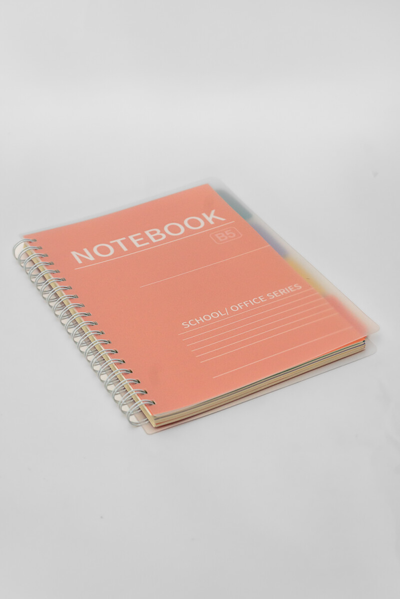 Cuaderno Office - B5 - Rosa 