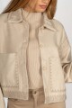 Sobrecamisa Linen Beige