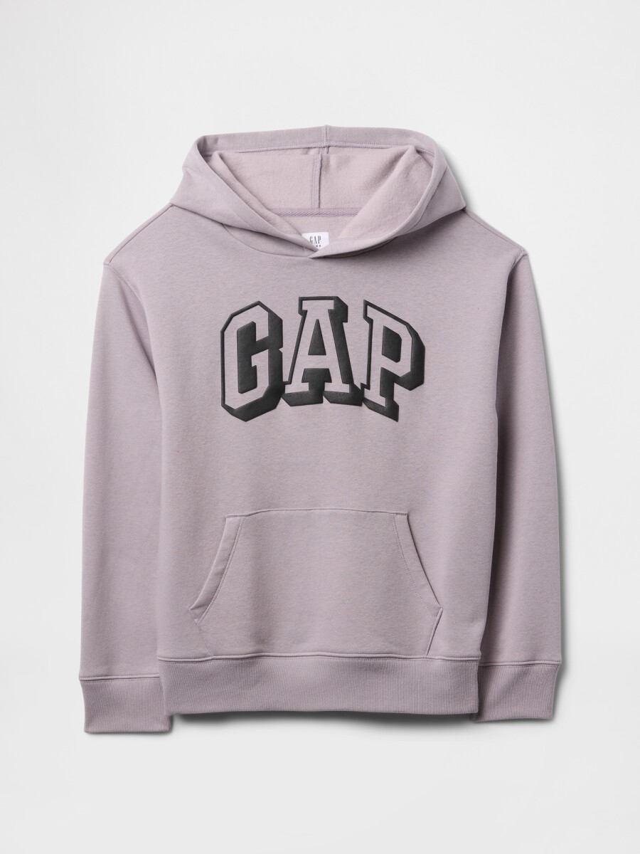 Buzo Canguro Logo Gap Niño - Minimal Grey 906 
