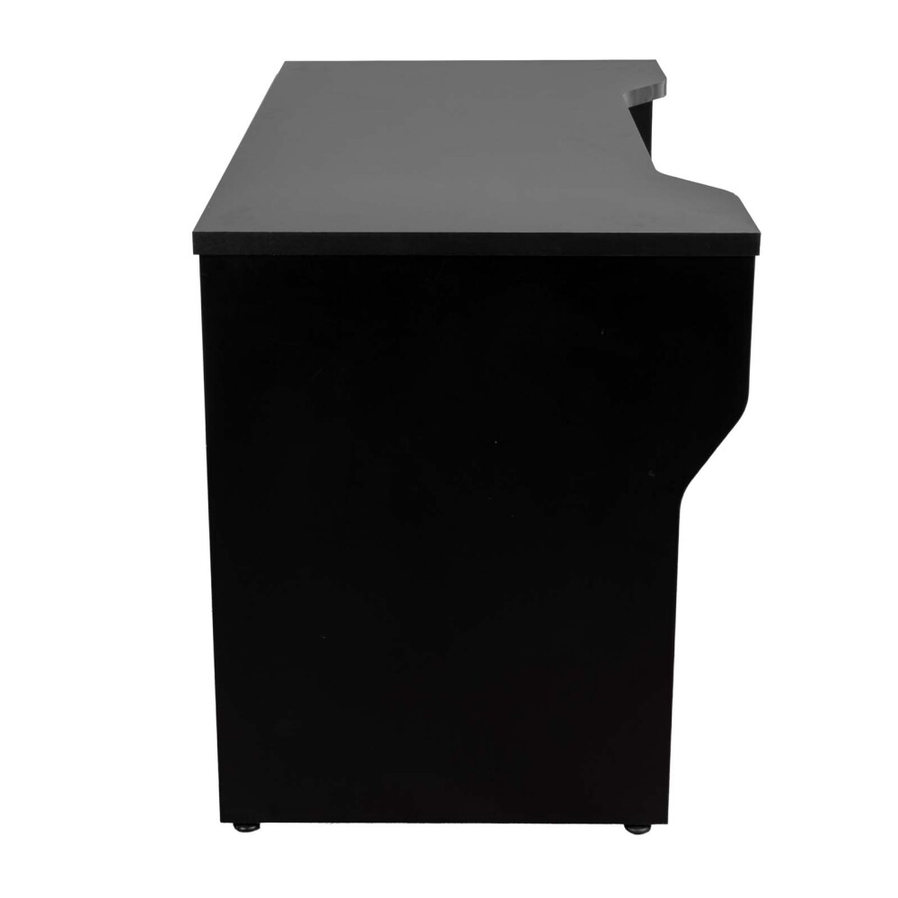 ESCRITORIO GAMER MDF NEGRO LOKI