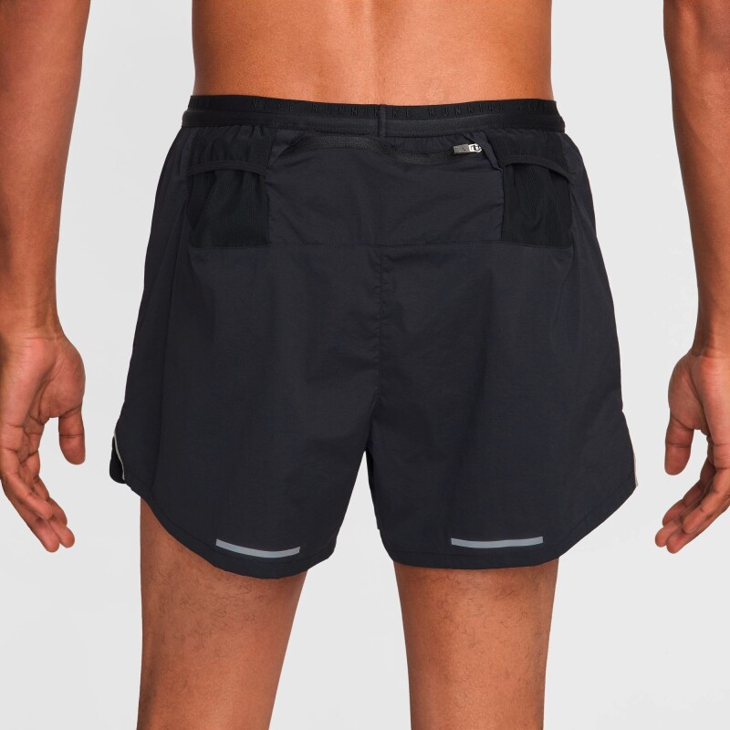 Pantalón Corto Nike Dri-Fit Adv Run Div 4" 2In1 de Hombre Negro