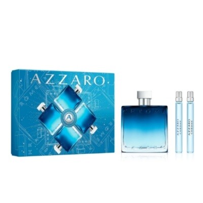 Perfume Azzaro Chrome Edp 100+10ml+edt 10ml. Perfume Azzaro Chrome Edp 100+10ml+edt 10ml.
