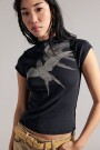 BIRDS IN FLIGHT TEE Negro