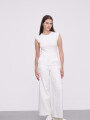 Pantalon Augusta Marfil / Off White