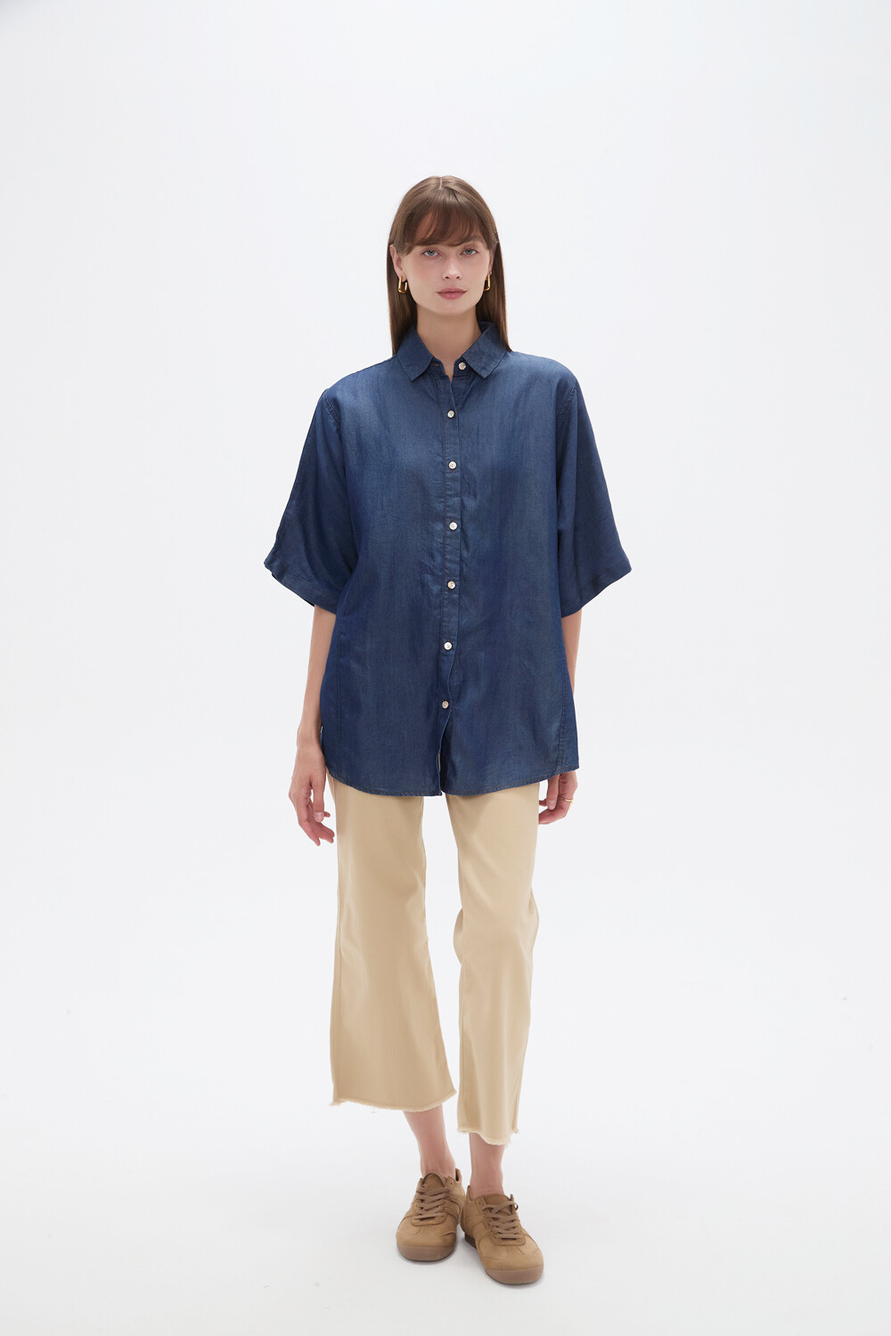 Camisa Pezo Azul Indigo