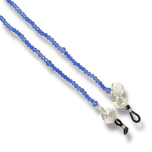 Picú Mostacilla Cristal Azul Accesorios