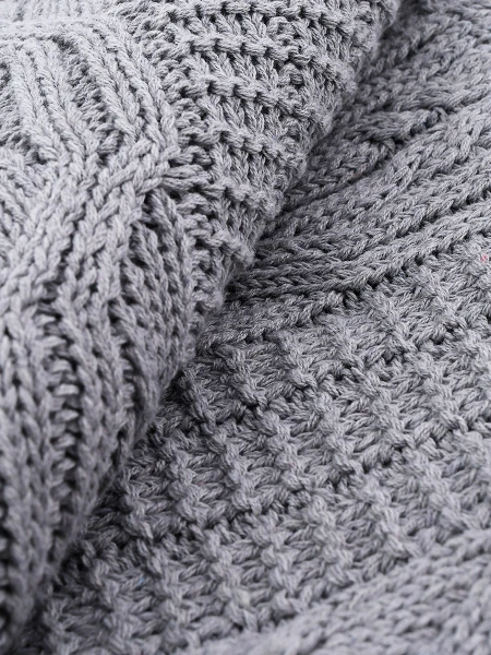 MANTA THROW GRIS