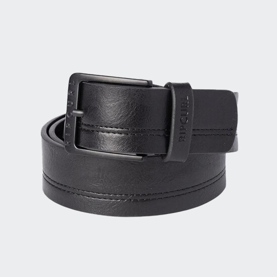 Cinto Rip Curl Double Stitch Pu Belt Negro