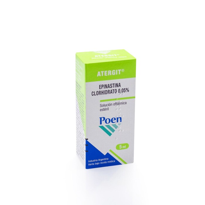 ATERGIT SOLUC. OFTALMICA FRASCO X 5 ML. única