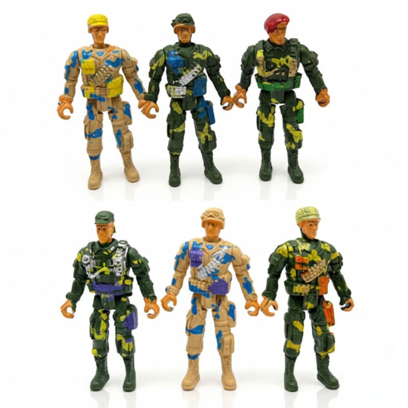 MILITAR WEAPON SET x6 MILITAR WEAPON SET x6