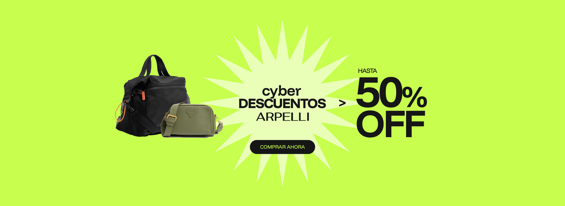 Cyberdescuentos hasta 50%