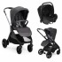 TRAVEL SYSTEM CHICCO BELLAGIO 2.0 + KORY ESSENTIAL I-SIZE BLACK SATIN