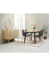 Mesa de comedor JEGIND 80x130 roble/negro Mesa de comedor JEGIND 80x130 roble/negro