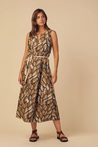 RUBIA/7390 DRESS Camel