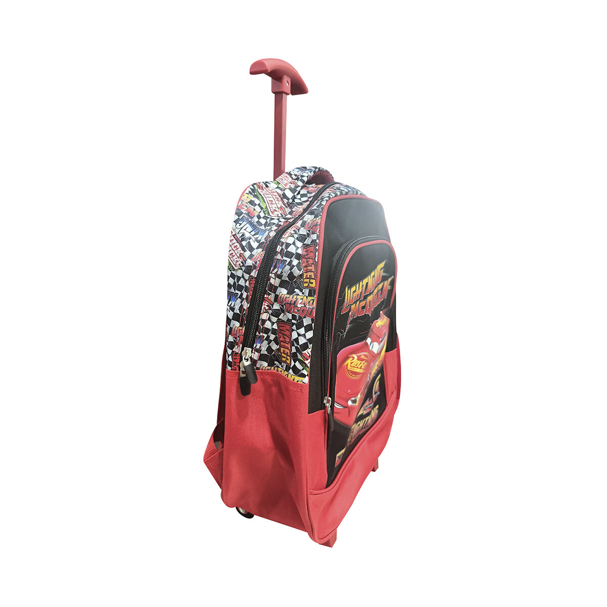 Mochila Infantil Cars con Carro Jacquard Grande 40 x 30 cm - NEGRO ...