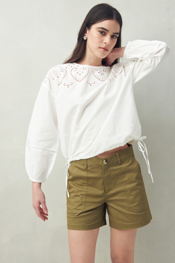 SHORT TAKAI Verde Militar