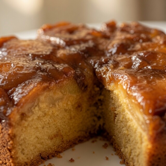 Torta Invertida de Manzana Torta Invertida de Manzana