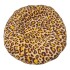 Cama Colchon Perro Gato Grande Redondo Puff Comodo 60 Cm Variante Diseño Animal Print