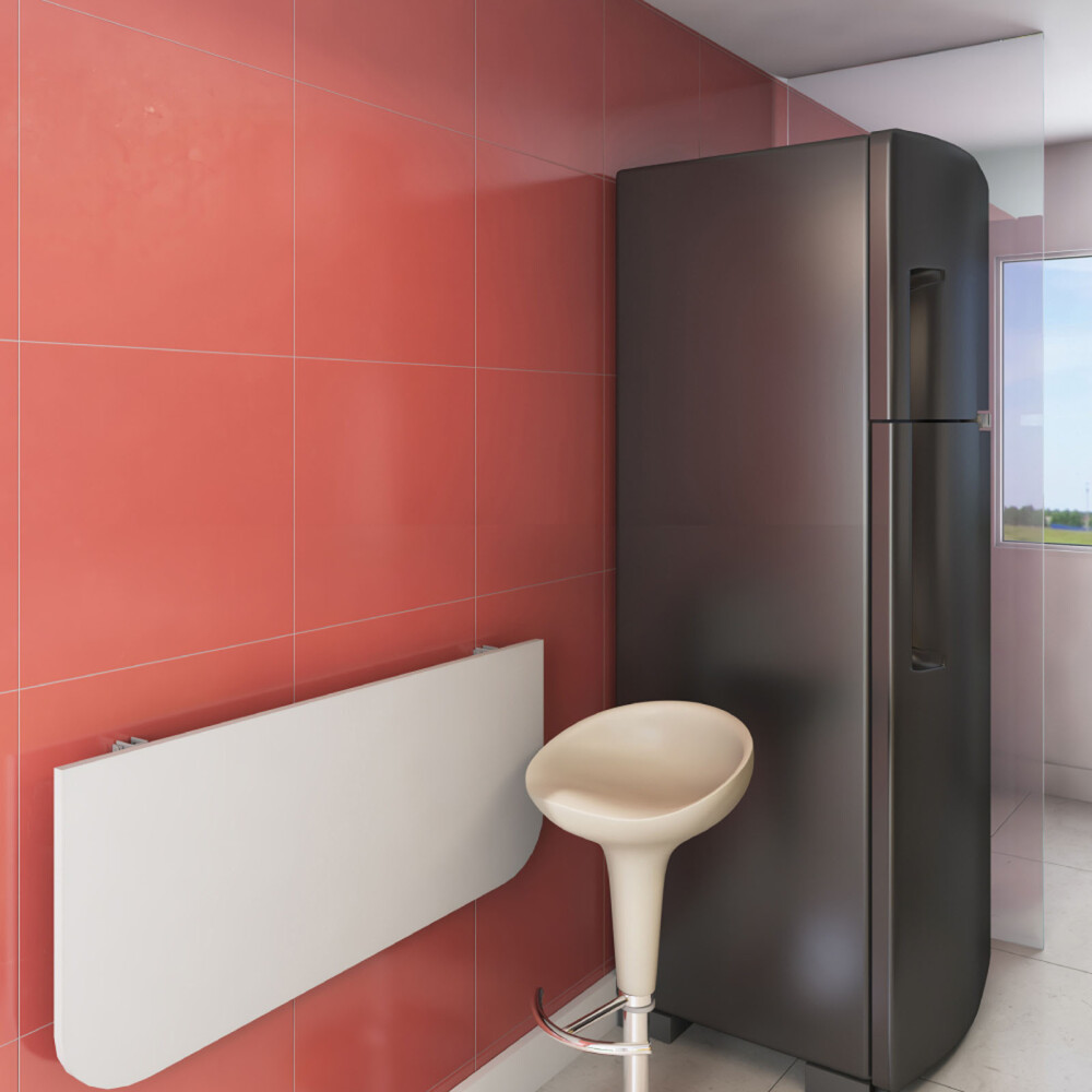 MESA MDP BLANCO PLEGABLE