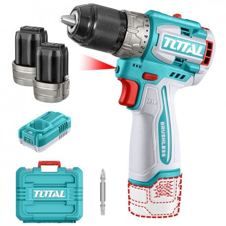 Atornillador Inalámbrico 16v - Doble Batería Y Maletín - Sin Carbones Atornillador Inalámbrico 16v - Doble Batería Y Maletín - Sin Carbones